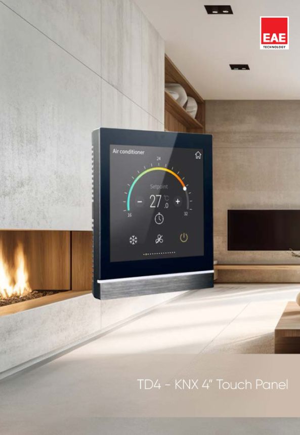 TD4 - KNX 4inch Touch Panel