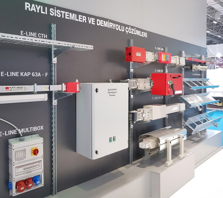 We took our place at Eurasia Rail Turkey fair.