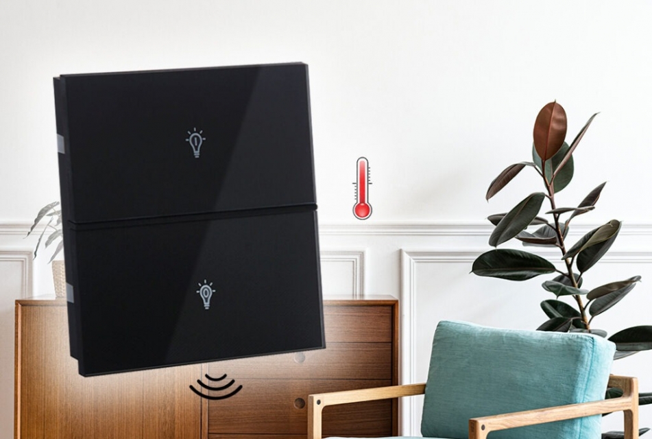 Il sensore di temperatura è ora disponibile nella serie Interruttori Rosa!